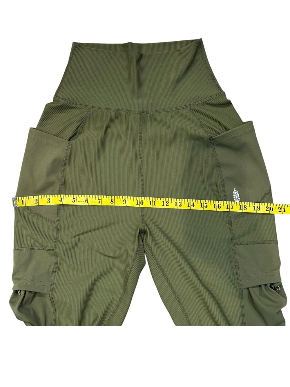 FP Movement Take A Hike Harem Pants in Seagrass Green NWT - Picture 14 of 16